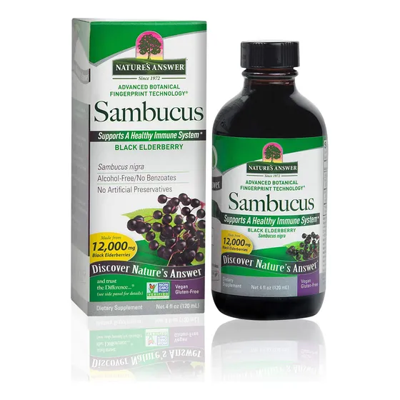 Suplemento Saúco Original Nature's Answer 120 Ml