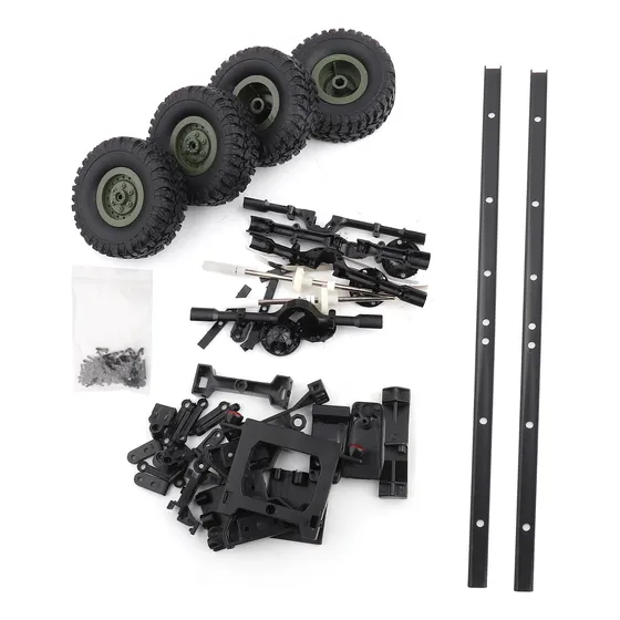 Chasis De Remolque De Tanque De Aceite Para Coche Rc Wpl B24