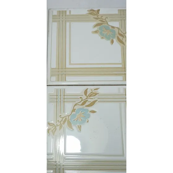 Azulejos Con Flores Para Decoracion 15x15x3