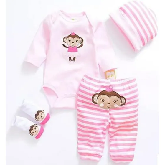 Conjunto De Accesorios Para Bebé Reborn Niña 20-22 Pulgadas