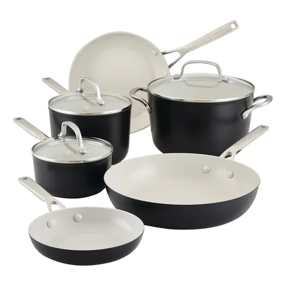 Conjunto De Utensílios De Cozinha Kitchenaid, Cerâmica Anodi