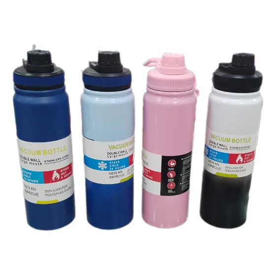 Termos Térmicos 1 Litro  Vacuum Acero Inoxidable