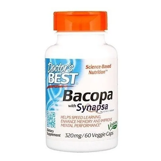 Bacopa Synapsa 320 mg 60 cápsulas Doctor's Best