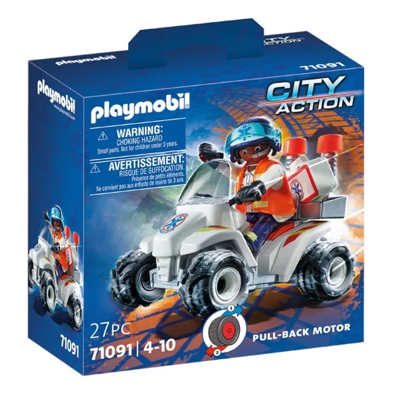 Playmobil City Action: Carro De Rescate Velocidad