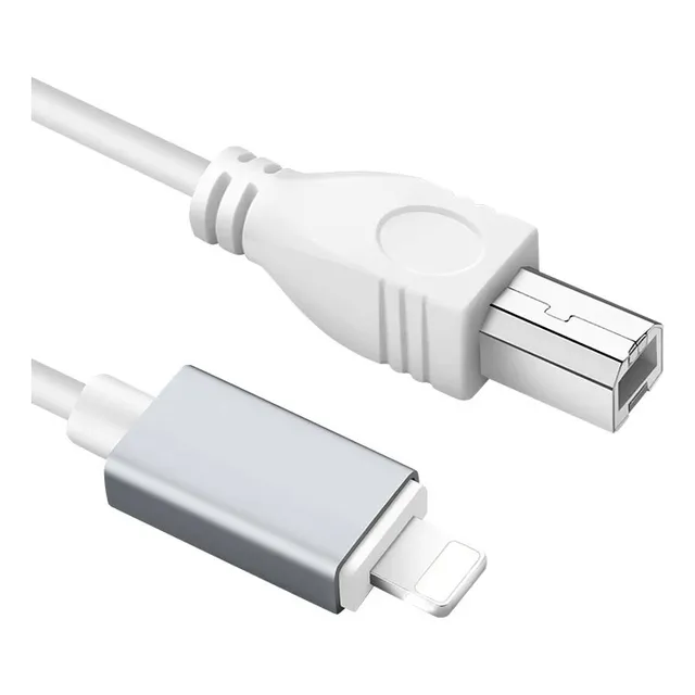 Cable Otg/lightniing Usb-b Para iPhone A Controlador Midi