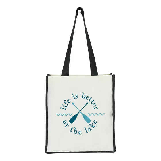 Bolsa Playa Para Mujer Regalo Amante Lago Tematico Barco