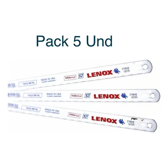 Hoja De Segueta Lenox 18 Dientes