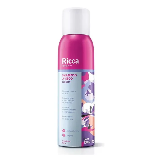 Shampoo A Seco Berry 150ml (90g) - Ricca
