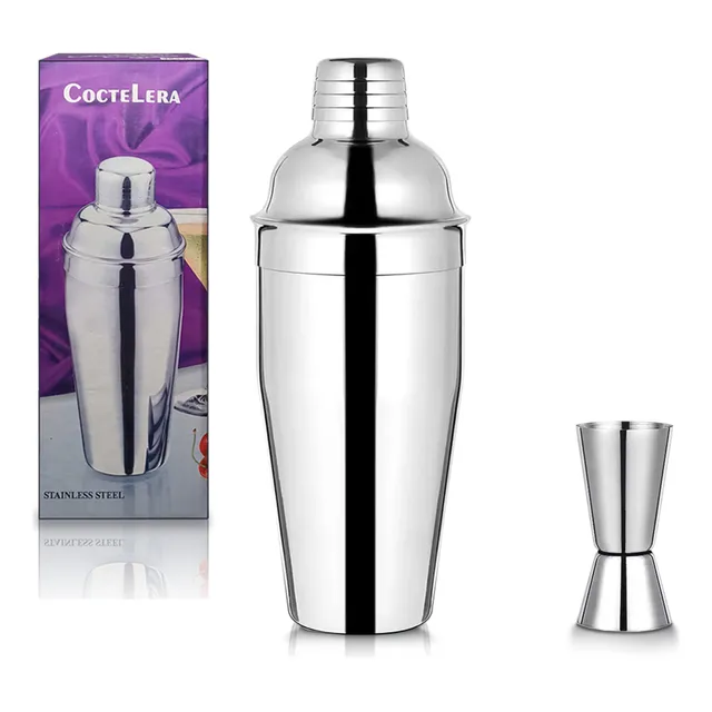 Coctelera Ichimatsu Deluxe Acero Inox. 750 Ml + Dual Jigger