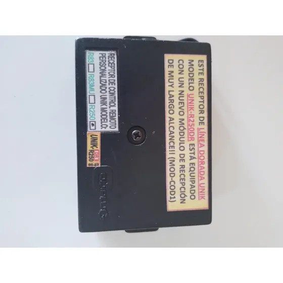 Receptor Unik R250d Nueva Linea Dorada