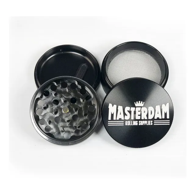 Dichavador De Metal Grande 4 Partes Masterdam Promoção