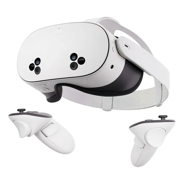 Auriculares de realidad virtual Meta Quest 3s 256 Gb, color blanco