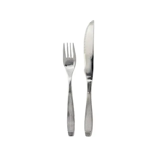 Juego De Cubiertos Tenedor Y Cuchillo Corintia De Nicols X24