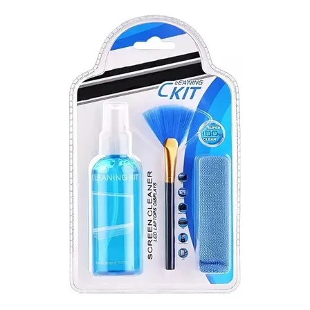 Set Liquido Limpia Pantalla Notebook Led Lcd Sin Alcohol