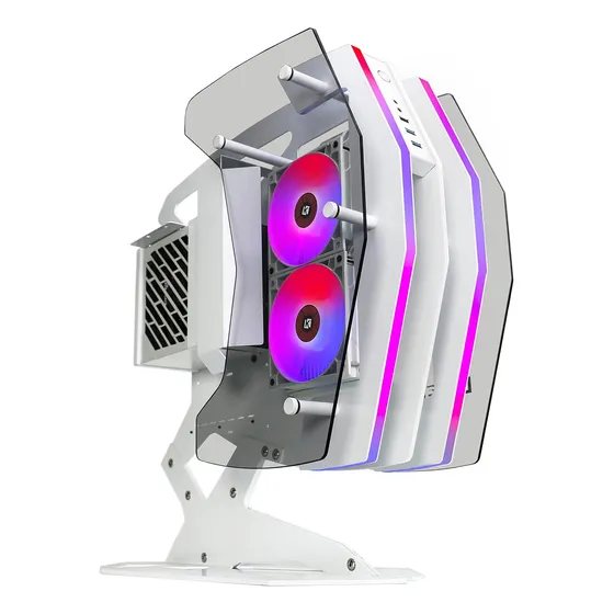 Kediers Caja De Pc Innovadora - Atx Torre De Cristal Temp...
