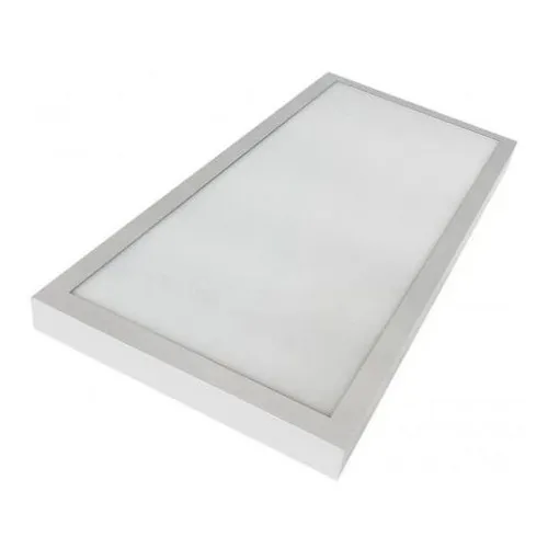 Plafon Luz Led Candil 60x30cm 24w Luz CALIDA Blanco