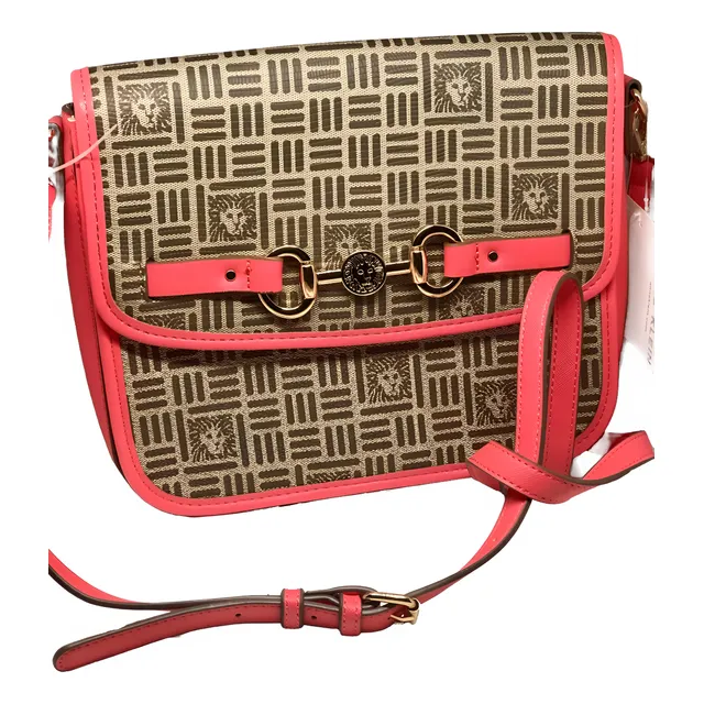 Bolsa Crossbody Anne Klein Color Beige Con Coral