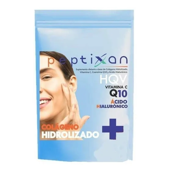 Suplemento en polvo PeptiXan HQV Salud y Belleza Colágeno hidrolizado sabor neutro x 360g