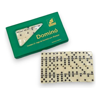 Jogo De DominĂł 28 Peças 05 MilĂmetros Ideal Para Lazer Jogo De DominĂł 28 Peças 05 MilĂmetros Ideal Para Lazer