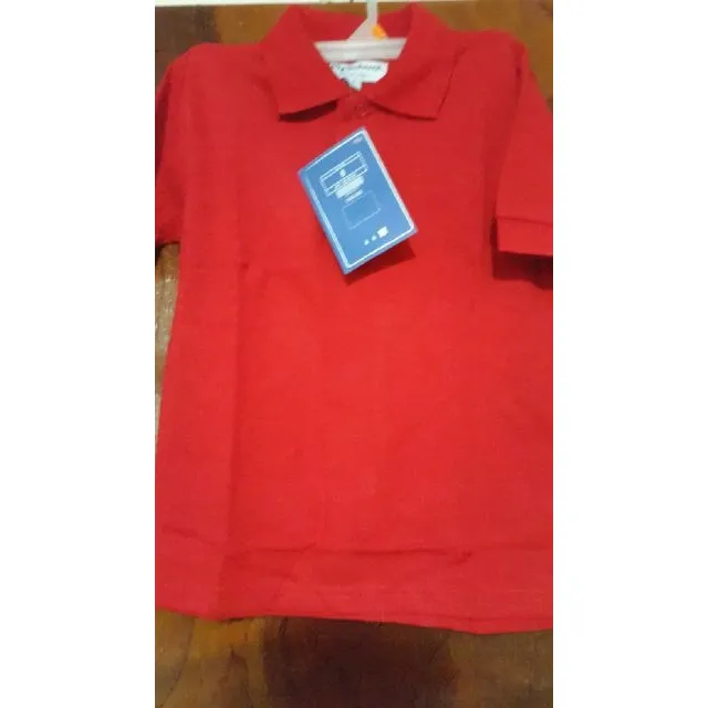 Chemise Escolar Color Rojo  Nuevas