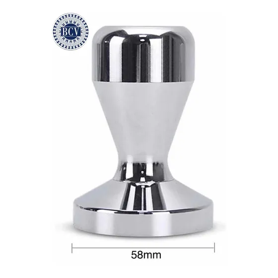Tamper Barista 58mm Café Espresso Acero Inoxidable Cafetería