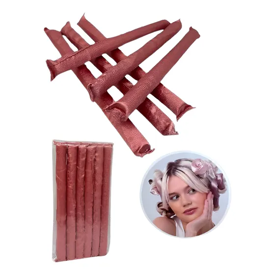Set X6 Chumis Tubos De Seda Para Ondular