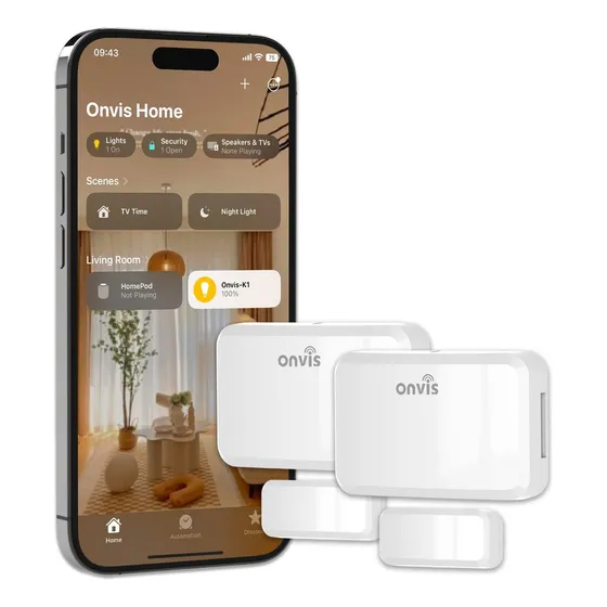 Onvis Homekit - Sensor De   Para Ventana De Puerta 
