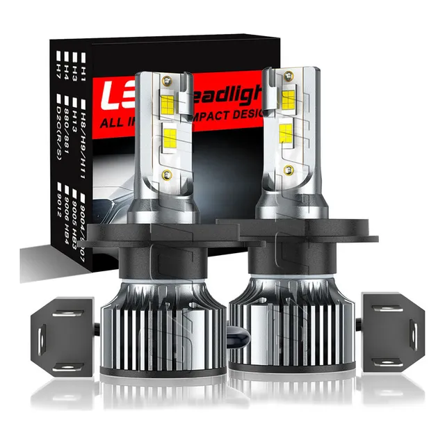 Kit Faros Luz Led H4 30000lm Para Chevrolet Haz Alta/baja