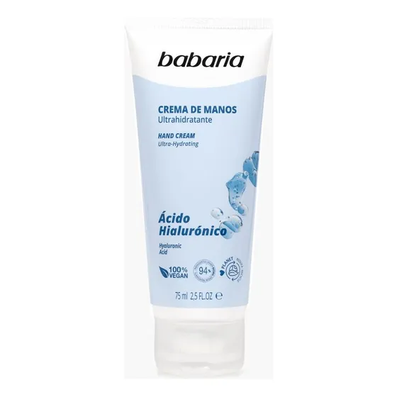 Crema De Manos Ácido Hialurónico Babaria 75 Ml