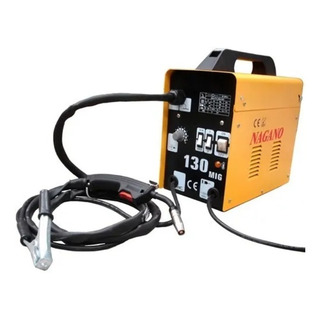 Máquina De Soldasoldadora Nagano Nmig130 - Amarelo/preto 220v Máquina De Soldasoldadora Nagano Nmig130 - Amarelo/preto 220v