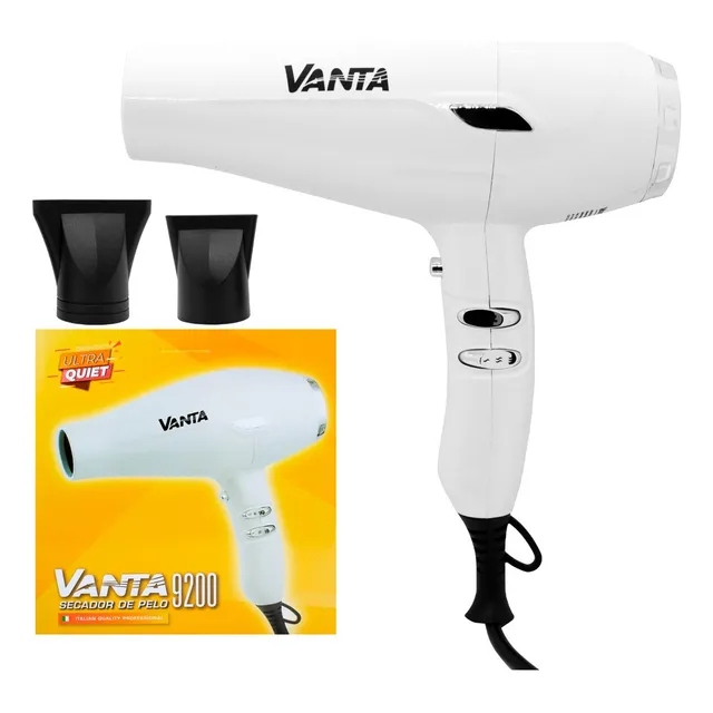 Vanta 9200 Ultra Quiet Secador De Pelo Profesional 2000w 3c