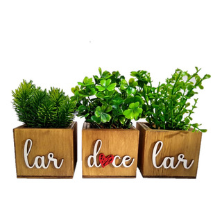 Vasos Decorativos Com Planta Artificial Frase Decoração Vasos Decorativos Com Planta Artificial Frase Decoração