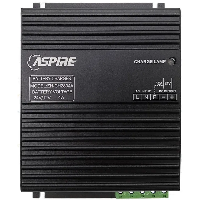 Cargador De Batería Automatico Aspire 24v/12v Plantas Electr