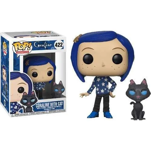 Coraline With Cat 422 Funko Pop Movies
