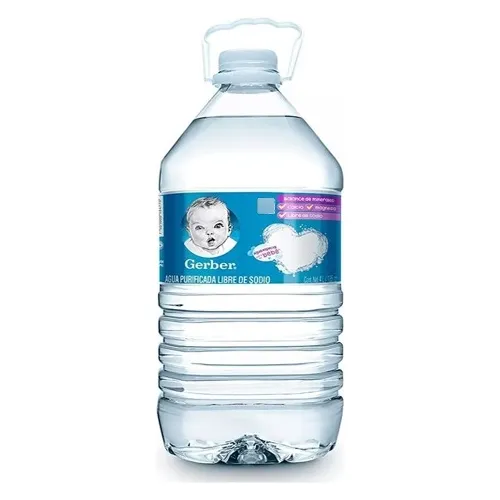Agua Natural Gerber Botella De 4 Litros