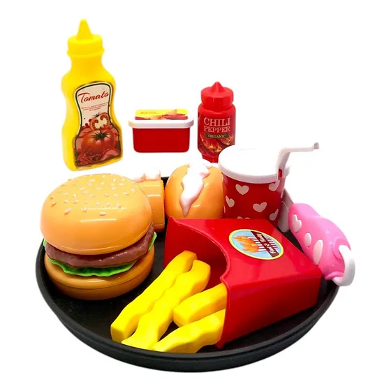 Mac Combo Cajita Feliz Infantil Con Comida Juguete Para Niño