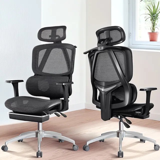 Silla De Oficina Con Base De Acero Ouo T20 Respaldo De Malla
