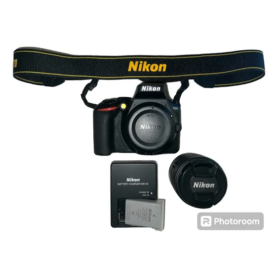 Nikon D3500 Dslr Cámara Con Lente De 18-55 Mm
