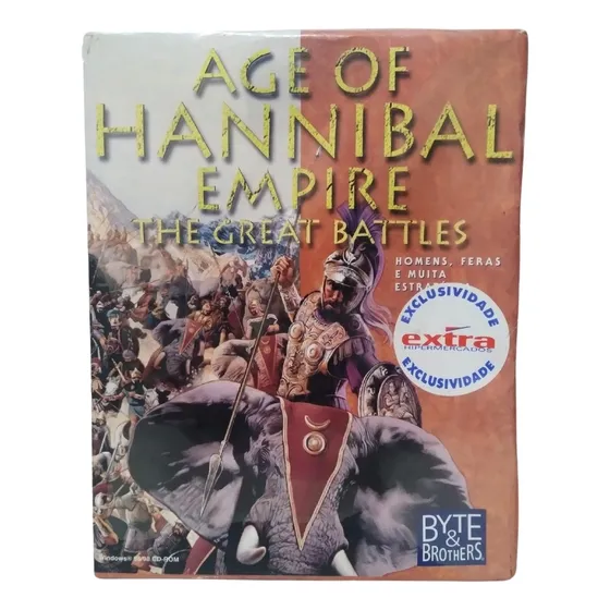 Age Of Hannibal Empire The Great Battles (lacrado) Box Pc