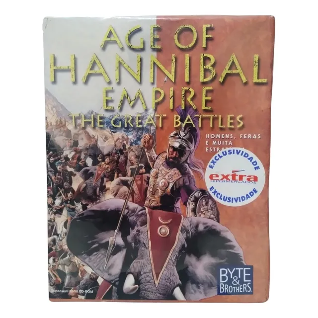 Age Of Hannibal Empire The Great Battles (lacrado) Box Pc