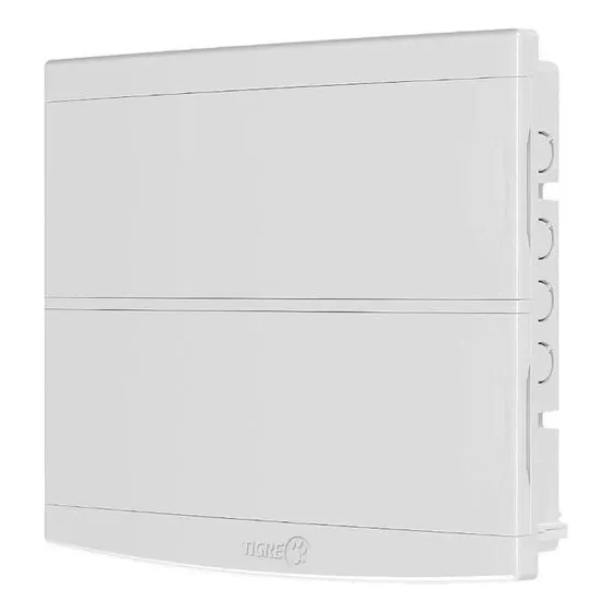 Quadro Centro Distribuição Embutir Slim 32 Disjuntores