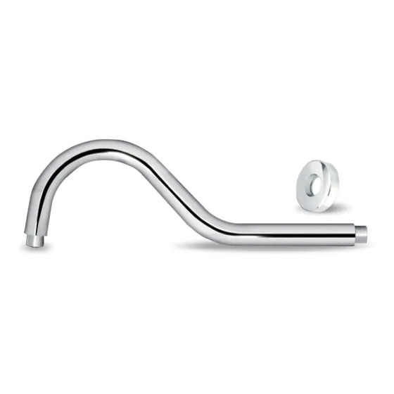 Tubo Cromado Largo Para Reg Cisne 1/2 Belt-g  Gs-1946