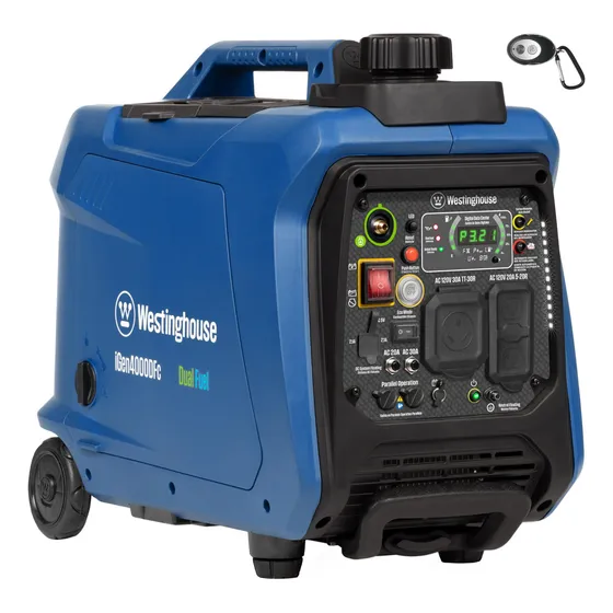 Generador Inversor Portátil 4000w, Silencioso Y Dual