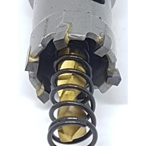Mecha Acero De Tungsteno Con Punta De Carburo D 22mm   0125