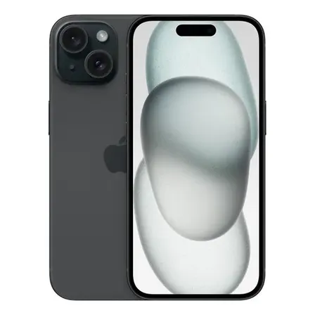 iPhone 15 (sólo eSIM) 128 GB negro - Excelente (Reacondicionado)