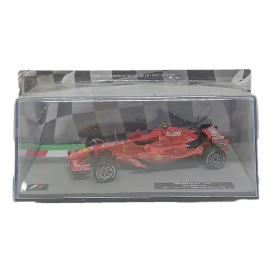 Ferrari F2007 - 2007 Kimi Raikkonen 1/43 F1 Coleccion Salvat