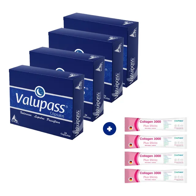 Valupass Cápsulas X 24 X 4 - Producto Natural