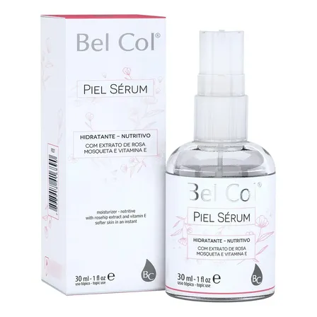 Bel Col Piel Sérum Hidratante Nutritivo Facial 30ml Todo Tipo De Pele