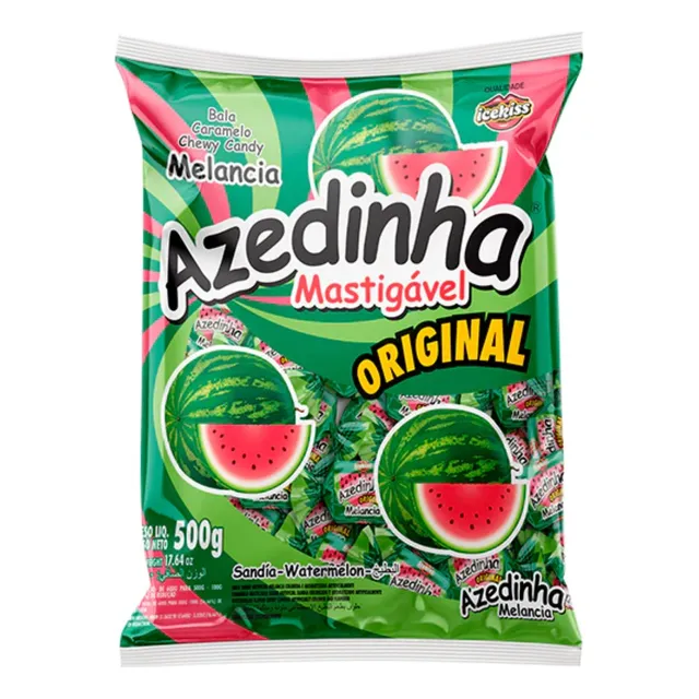 Bala Azedinha Mastigável Sabor Melancia Original Cory Nfe