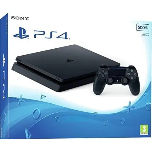 Consola Sony Playstation 4 Slim 500gb Negro (Reacondicionado)